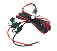 Cable de alimentación CC de 4 pines 12 AWG con 30 A para radio FT-450D FT-891 FT-991 FTDX-1200 Icom IC-7000 IC-7200 IC-7600 IC-7300