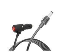 Cable de Alimentación CC para Starlink con Interruptor Encendido y Apagado, Adaptador 12 V para Encendedor Cigarrillos, Able Alimentación para