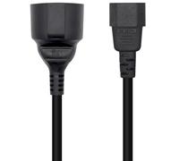 Cable de Alimentación CEE7 Hembra - C14 Macho (25cm) - AISENS