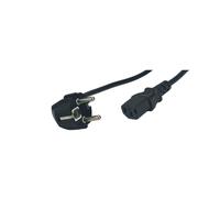 Cable de alimentación CEE7 IEC C13-POSAC-C13-EUL50 negro 5 m
