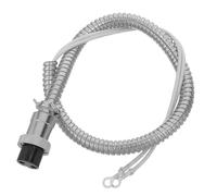 Cable de Alimentación Cobre y Metal 8 Oz, para Máquina de Palomitas | Conector de Dos Orificios, Arnés Externo de Caldera, Repuesto para Base y Reparación Doméstica
