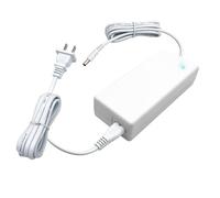 Cable de alimentación compatible con máquina de corte Cricut Maker 3 de 24 V CC, cable de repuesto de alimentación compatible con Cricut Maker 3 adaptador de corriente y cable (blanco)