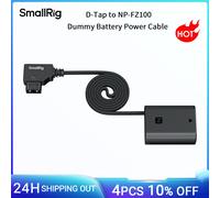 Cable de alimentación con batería simulada SmallRig D-Tap a NP-FZ100 para Sony A6600, A6700, A7C, A7C II, A7 IV, FX3, ZV-E1, ZV-E10 II-6411