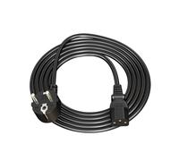 Cable de Alimentación con Enchufe Europeo C13 1,5 M, Cable de Extensión de Alimentación para PC, Monitor Ordenador, Impresora, para para PS4,