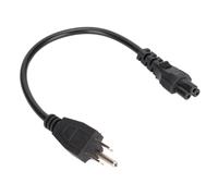 Cable de alimentación con protección ambiental, resistente al desgaste, convertidor de enchufe IEC a enchufe tipo trébol para servidor,