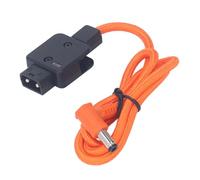 Cable de Alimentación D D Tap A CC de 17 V, 10 A, 5,5 X 2,5 Mm para Luz de Relleno del Monitor de la Cámara, Cable de Alimentación Giratorio de 23,6 Pulgadas con Luz Indicadora