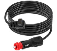 Cable de Alimentación DC 12V/24V para Nevera Portátil Coche, 2M | Cable de Mechero Flexible Dentro/Fuera del Coche Compatible con Alpicool Dometic ARB, Protección Sobrecarga y Cortocircuitos