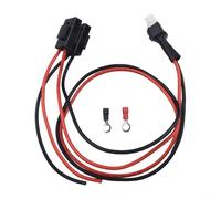 Cable de alimentación de 1 m 30 A para ICOM IC-7000 IC-7600 FT-450 TS-480 FT 2000 FT 950 FTDX 1200 con núcleo de diámetro exterior de 3,95 mm
