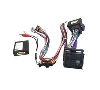 Cable de alimentación de 16 pines, adaptador de caja CANbus, decodificador, compatible con BMW X3/E83 2006-2010, radio estéreo Android para coche, accesorios para coche.(Canbus with Cable)