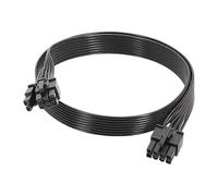 Cable de alimentación de 50 cm macho a macho de 8 pines a 6+2 pines PCIe GPU para GPU compatibilidad de alimentación VGA cable de conexión