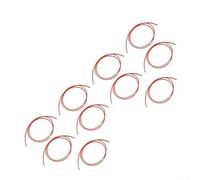 Cable de alimentación de cabezal de cortacésped de 2 4 mm redondo, 2 metros de longitud, diseñado para adaptarse a múltiples cuchillas de cortacésped, incluyendo tipos de eje curvado y recto (10