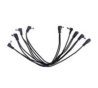 Cable de alimentación de cadena de Pedal de efecto, 8 vías, 9V, Cable de guitarra eléctrica, práctica, entrenamiento, división, accesorio de Cable de repuesto