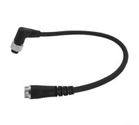 Cable de alimentación de carrete de pesca con adaptador de codo, ideal para conexión de batería DAIWA (3 en punto)