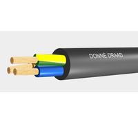 Cable De Alimentación De Caucho Negro 3G2.5mm² 100M Rollo - 020697 [100 Metros]