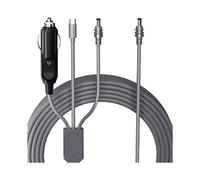 Cable de Alimentación de CC Starlink Mini 3 en 1, 100 W + USB C 12-24 V, Enchufe para Encendedor de Cigarrillos y Cable de Alimentación CC Macho