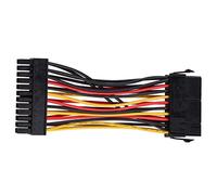 Cable de alimentación de CPU/adaptador (5.5 pulgadas), hembra de 20 pines a conector macho de 24 pines, cable de extensión de alimentación interna, línea de datos, paquete de línea de datos, bolsa de