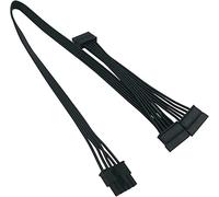 Cable de alimentación de disco duro SATA de 5 pines a 3 SATA solo para Cooler Master V550 V650 V750 V850 V1000 V1000 V1000 Fuente de alimentación modular diseño práctico