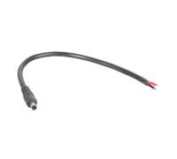 Cable de alimentación de extremo abierto de 0,25 m, 0,5 m, 1 m, DC5,5 x 2,1 mm, macho a desnudo, con aislamiento de PVC para routers, interruptores, soplador, extremo abierto, alimentación