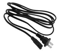 Cable de alimentación de impresora de dos agujeros de 6.6 pies, accesorios de audio electrónico