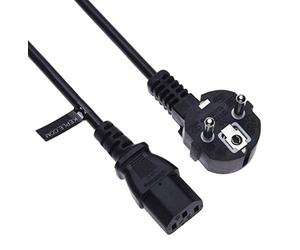 Cable de alimentación de Keple Compatible con LG 32LD450 & 37LH4010 TV | EU Schuko CEE7 Conector Angular según IEC 320 C13 | 10 A 250v (Europeo) 3m