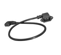 Cable de alimentación de Montaje en Panel C13 a C14 90 Grados IEC 320 C13 a C14 Macho Cable de extensión de Fuente de alimentación para Monitor Cable Industrial
