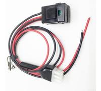 Cable de alimentación de radio de 6 pines para Kenwood y para radios ICOM de 1 m, fusible de 30 amperios, cable de 12 AWG