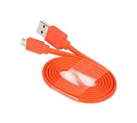 Cable de alimentación de repuesto para cable micro USB, compatible con JBL Charge 2 3, Flip 2 3 4, Pulse 2 Go, Clip Plus, Micro II, Trip, Charge 2 Plus Altavoces UE Booms (3 pies/naranja)