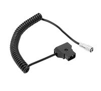 Cable de Alimentación de Resorte 4K para Cinema Camera 4K, D-Tap a Gold Mount V Mount B
