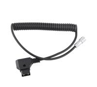 Cable de alimentación de Resorte D Tap a 4K para Blackmagic Cinema Camera 4K, Piezas de Repuesto de cámara, Cable de alimentación Gold Mount V Mount B con Funda Reforzada, Alta