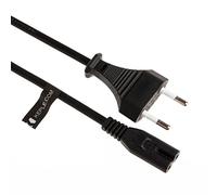Cable de alimentación eléctrico Compatible con Epson Stylus SX235 W DX6000 DX6050 XP600, XP605, XP700 y Impresora | con Euro Enchufe | Figure 8 Conector