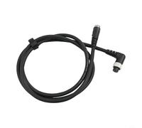 Cable de alimentación eléctrico para codo Daiwa de 2 pines - Alimentación de CA con alambre de cobre negro 1 m de longitud (1,5 m)