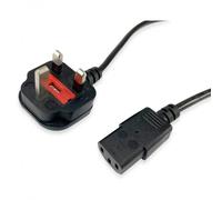 Cable de alimentación Equip 112300 2m BS1363 a C13 negro 250V 10A PVC
