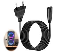 Cable de Alimentación Euro 2 Pines 1.8M para TV PS5 PS4 PS3 Xbox X/S Cable Alimentação C7 para JBL Partybox 110 310 710 DVD Receptor Printer TV BLU-Ray Laptop