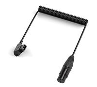 Cable de alimentación flexible con conectores D de 4 pines de toque D para cámaras monitores de cámara fuente de alimentación