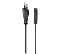 Cable de alimentación Gembird PC-184/2 1,8 m Negro