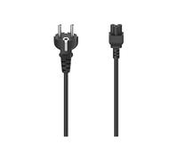 Cable de alimentación - HAMA - 2,5m - 3 polos - Protección contra pliegue - Certificado VDE