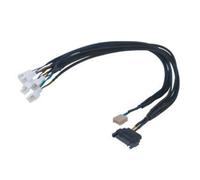 Cable de alimentación interna Akasa FLEXA FP5S SATA de 15 pines 0,45 m negro