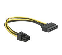 Cable de alimentación interna DeLOCK 82924 SATA a PCI-E 0,21 m