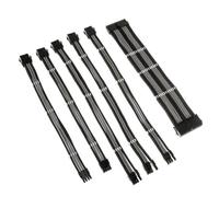 Kolink Core Adept Braided Cable Extension Kit - Black/Grey
