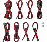 Cable de alimentación interno CableMod C-Series Pro ModMesh Rojo 16-Pin a 3x8-Pin