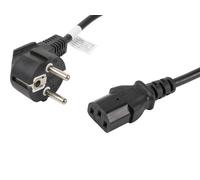 Cable de alimentacion lanberg schuko cee 7 - 7 a iec320 c13 1.8m