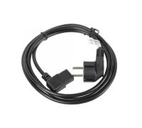 CABLE DE ALIMENTACION LANBERG SCHUKO CEE 7/7 A IEC320 C13 ACODADO 3M