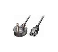 Cable De Alimentación LINDY Estándar 3 M UK / IEC 60320 C13 230 V CA / 5 A Negro