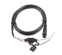 Cable de alimentación Macho NMEA 2000 N2K con Fusible, Cable troncal de 5 Pines y 1 m para Redes NMEA 2000, Cable de Inicio para Sistemas Marinos Lowrance, Simrad, Navico, B&G.