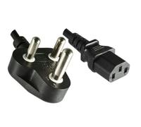 Cable de alimentación MicroConnect Suráfrica Tipo B+C a C13, 1.8 m, negro
