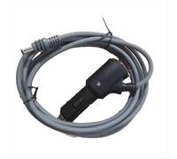 Cable de alimentación mini DC de 2 m con adaptador directo a toma de mechero de 12 V.