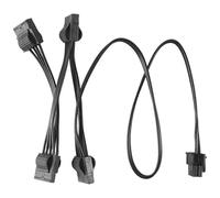 Cable de alimentación modular de 6 pines a 4 Molex, cable de 6 pines a 4 IDE compatible con CORSAIR RM1000X RM850X RM750X RM6