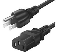 Cable de alimentación para amplificador de música Peavey Vox, amplificador de guitarra de PC, amplificador de CA de 18 AWG, cable de alimentación de repuesto universal de 3 pines, cable de CA de 3