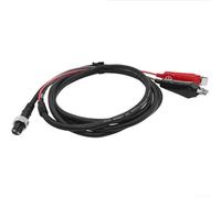 Cable de alimentación para carrete de pesca eléctrico Daiwa, cable de alimentación de conexión de batería a carrete de carrete, para carrete eléctrico Daiwa 500/800MJ 150/200/250 cm (E)