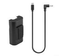 Cable de alimentación para gafas de vuelo DJI Avata para gafas de 2 baterías con clip trasero para un cómodo montaje de batería en la diadema (juego)